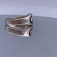 Vintage Sterling-Silver Christian Fish Ring - Hand-Me-Diamonds