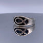 Vintage Sterling-Silver Christian Fish Ring - Hand-Me-Diamonds