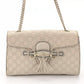 Authentic Gucci Emily-Chain Flap Bag Medium in Guccissima Leather - Hand-Me-Diamonds